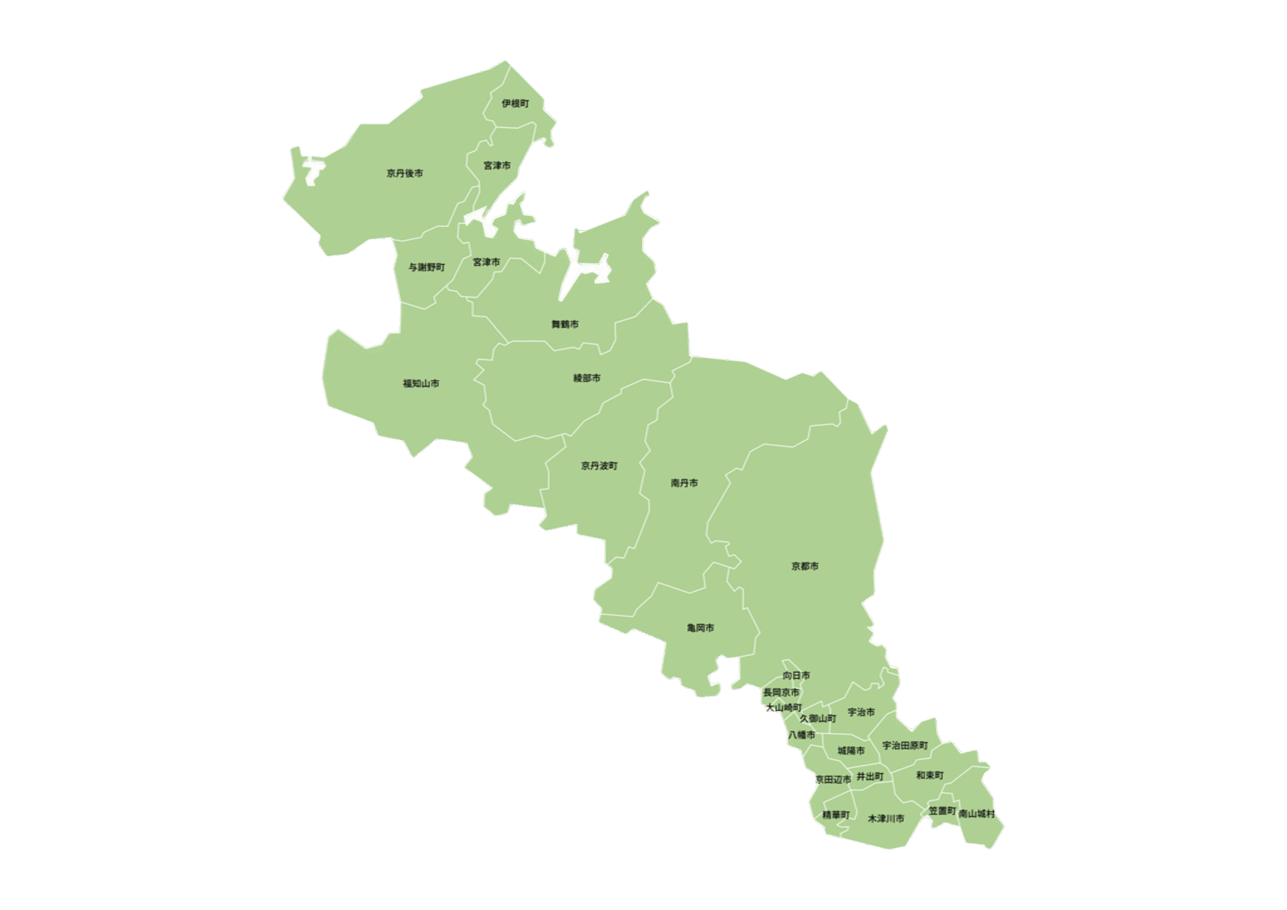 京都府地図